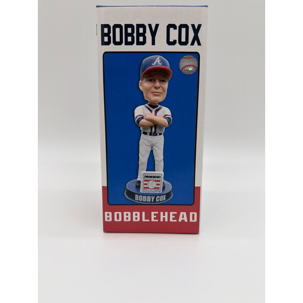 Bobby Cox National Hall of Fame Bobblehead Braves #6 Manager
